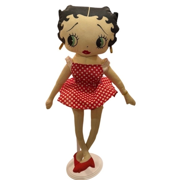 Birthday Betty Boop 1989 Rag Doll by Kelly Toy – 14” Collectible Plush - Picture 1 of 6